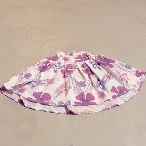 Floral girls skirt